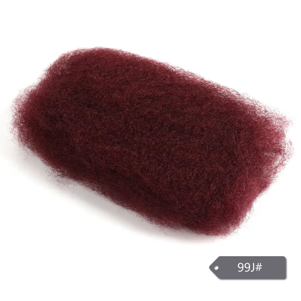 Afro Kinky Bulk Human Peruvian Hair Extensions