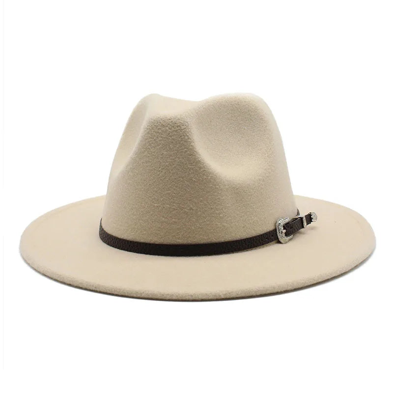 British Style Felt Jazz Fedora Hat