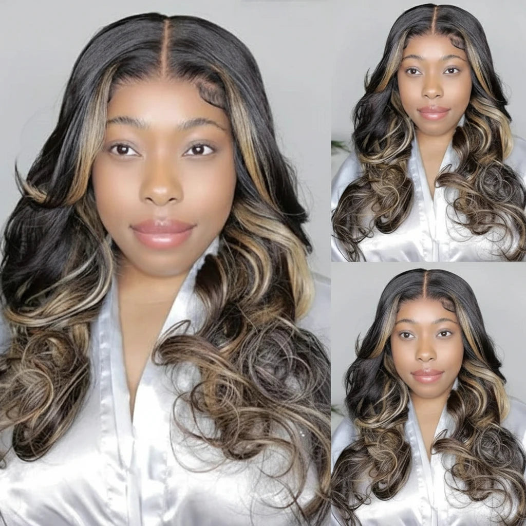 Loose Brown Wave Lace Front Wig