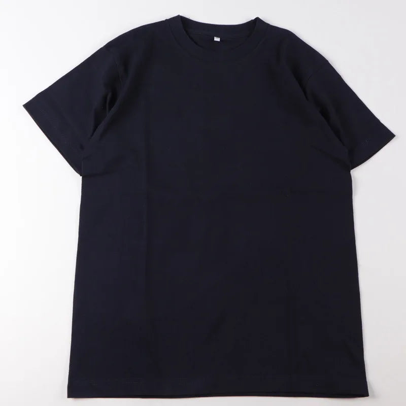 100% Cotton Bottoming Basic Solid Short Sleeve T-shirt