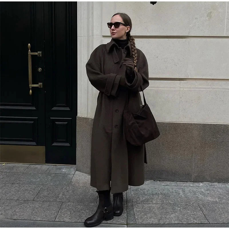Double Breasted Street Coats