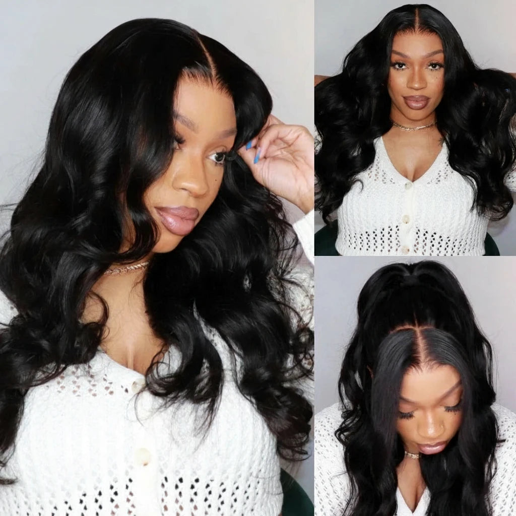 Real Scalp 13x4 Frontal HD Lace Human Hair Body Wave Wig