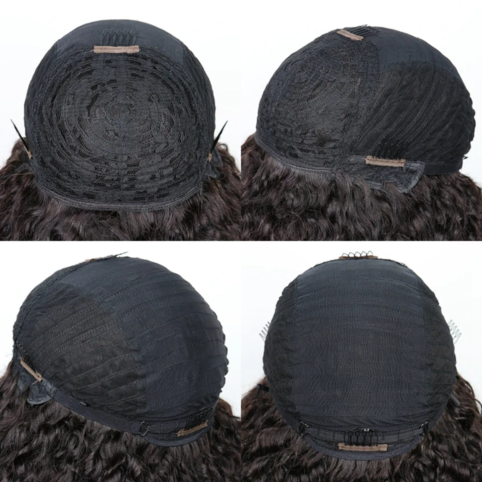 Remy Pixie Cut Short Straight Human Hair Wig For Women