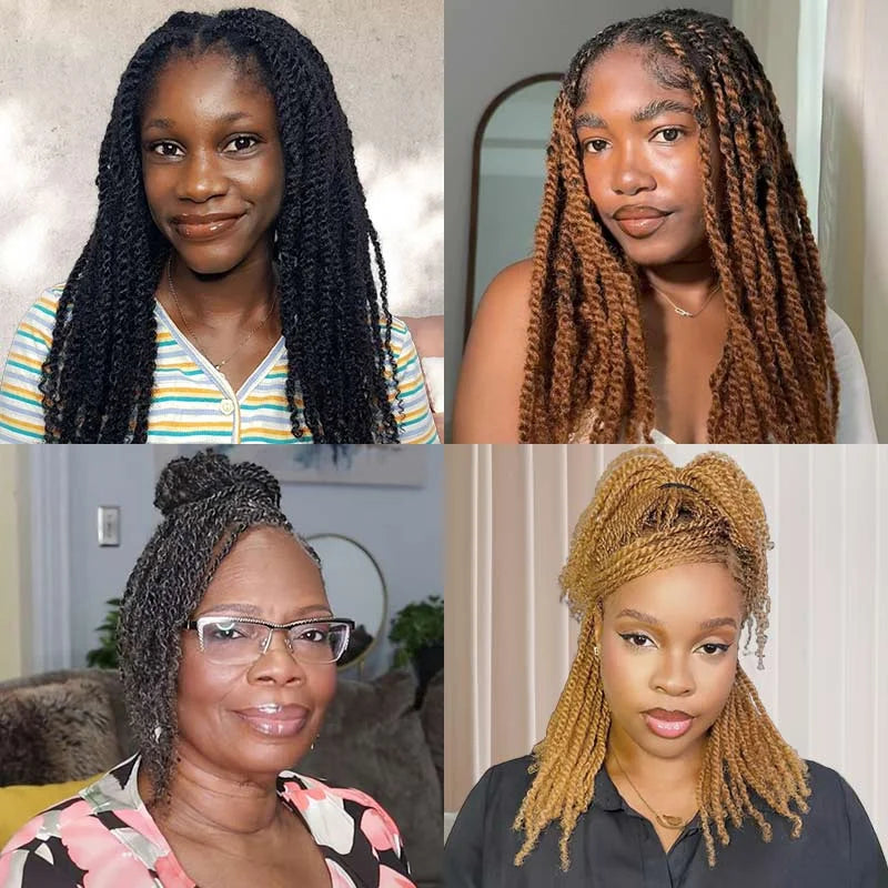Afro Kinky Bulk Human Peruvian Hair Extensions