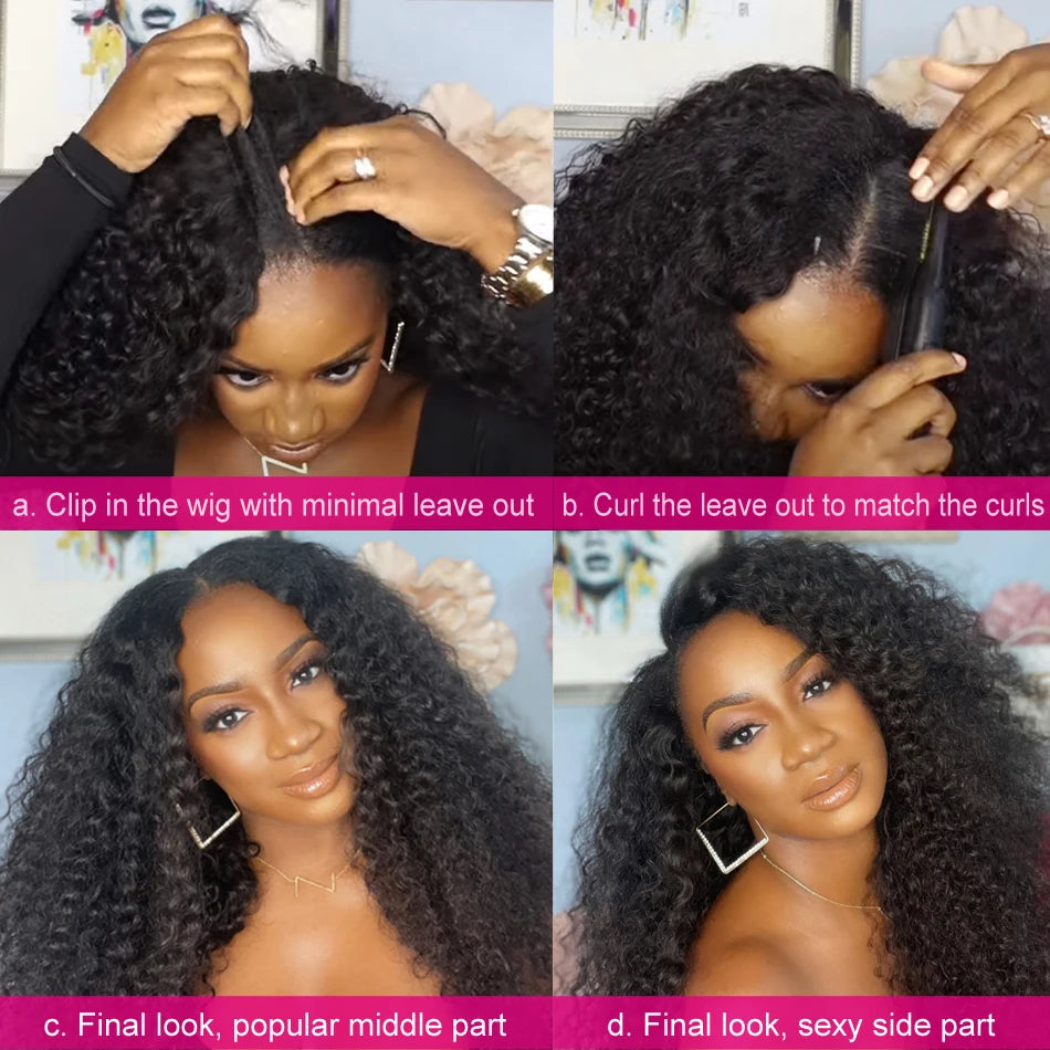 Straight U Part Wig