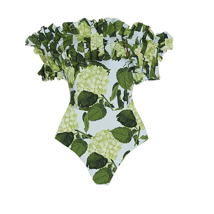 Women’s Flower Butterfly Bikini Set with Maxi Skirt *Sold Seperately  in 1 pc, 2pcs or 3pcs set*