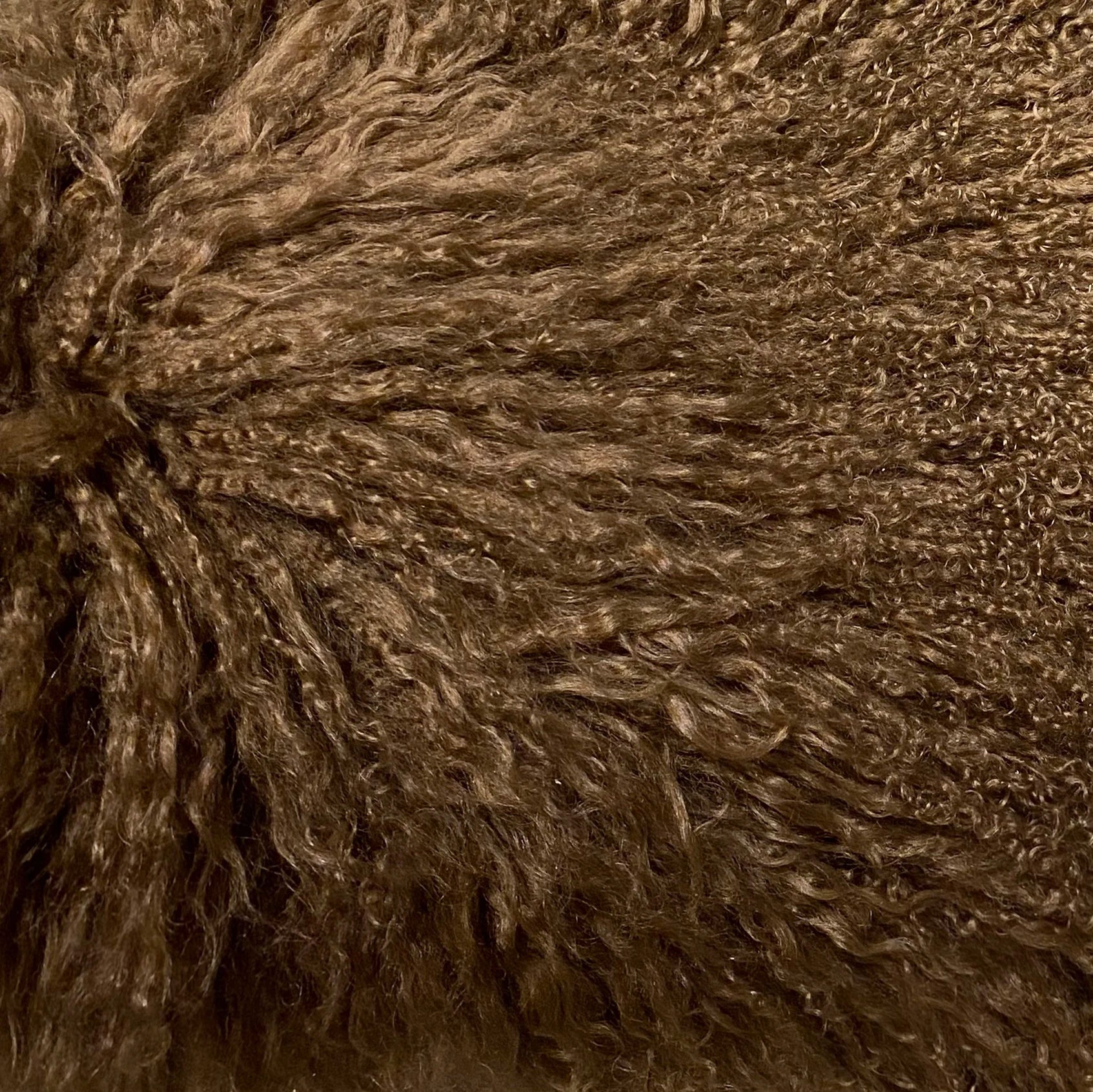 Mongolia Sheep Fur Cropped Jacket Women