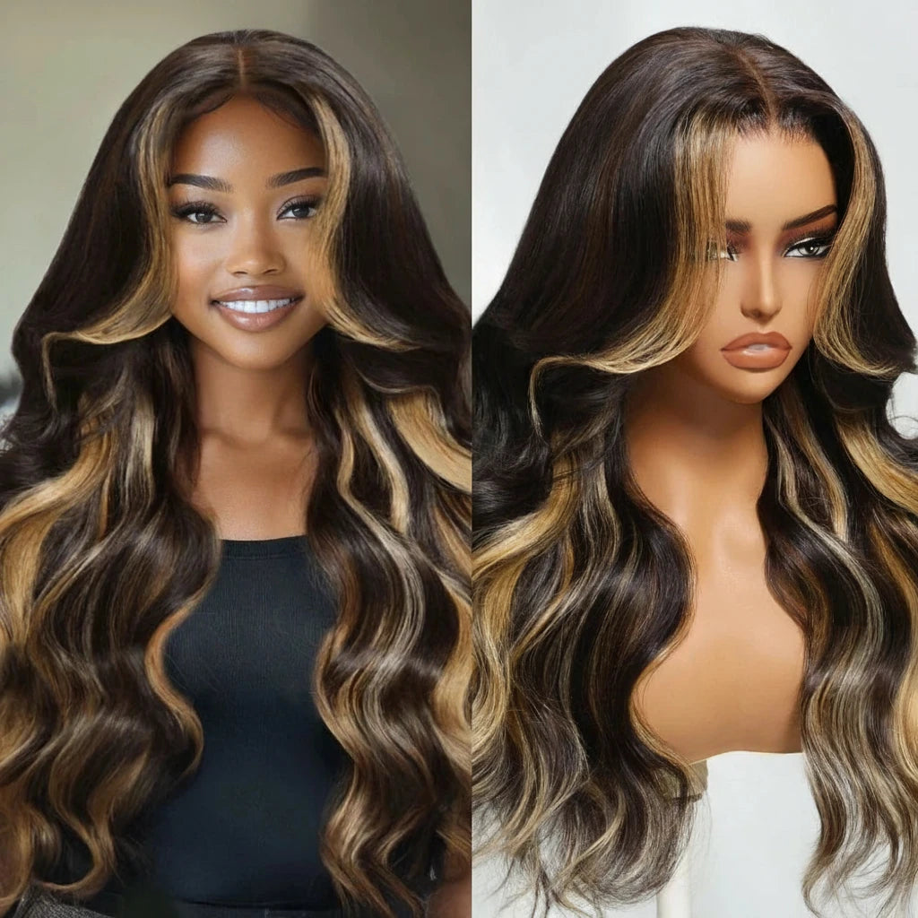 Loose Brown Wave Lace Front Wig