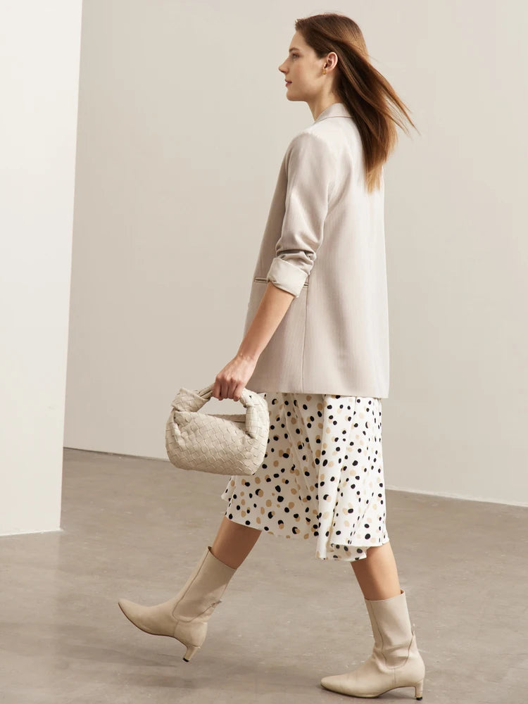 Women’s Minimalism Suit Blazer+ Vintage Casual Dress