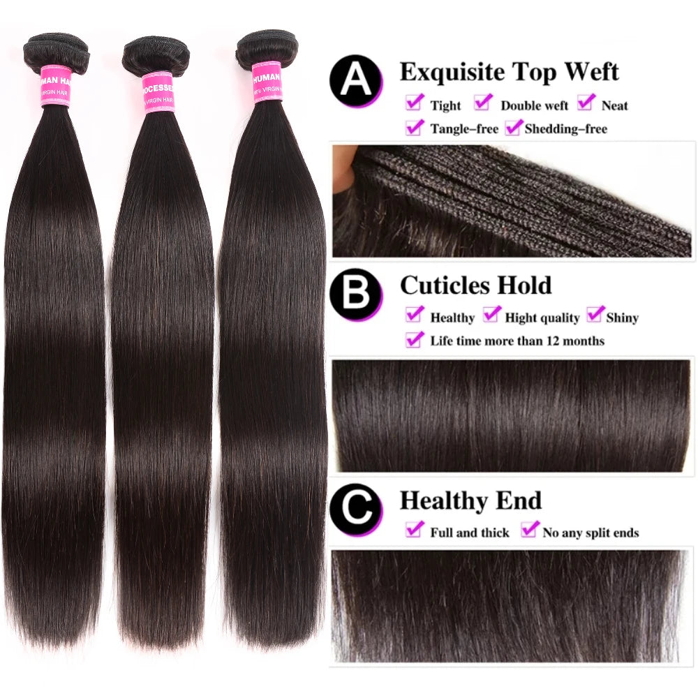 Brazilian Straight Hair Bundle