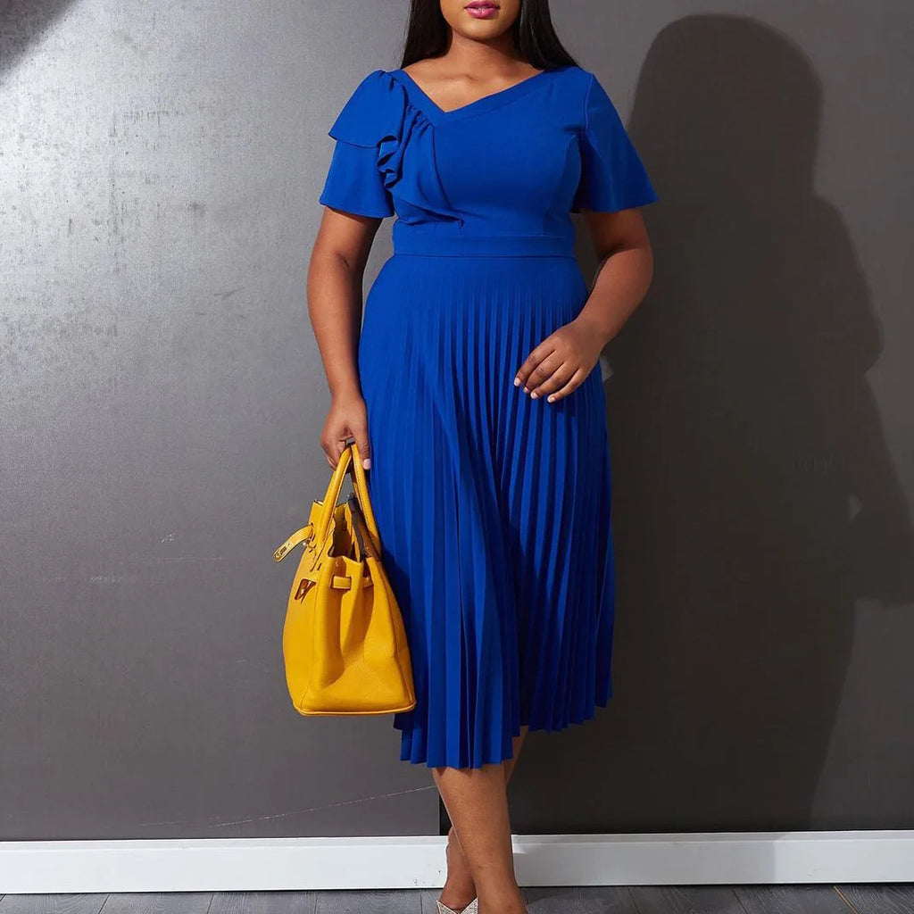 Bodycon Women’s High Waist Ruffles Bow