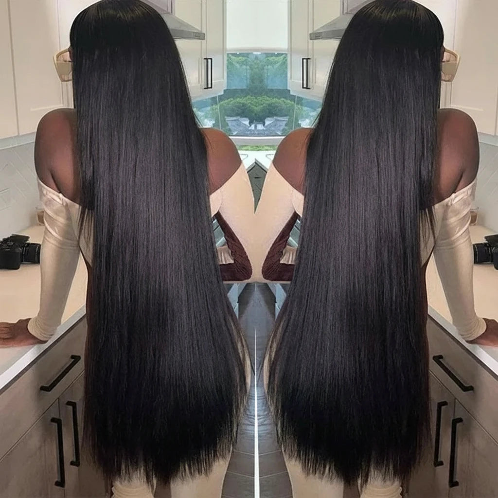 Double Drawn Straight Human Hair Bundle