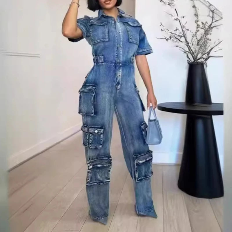 Women’s Denim Jumpsuits