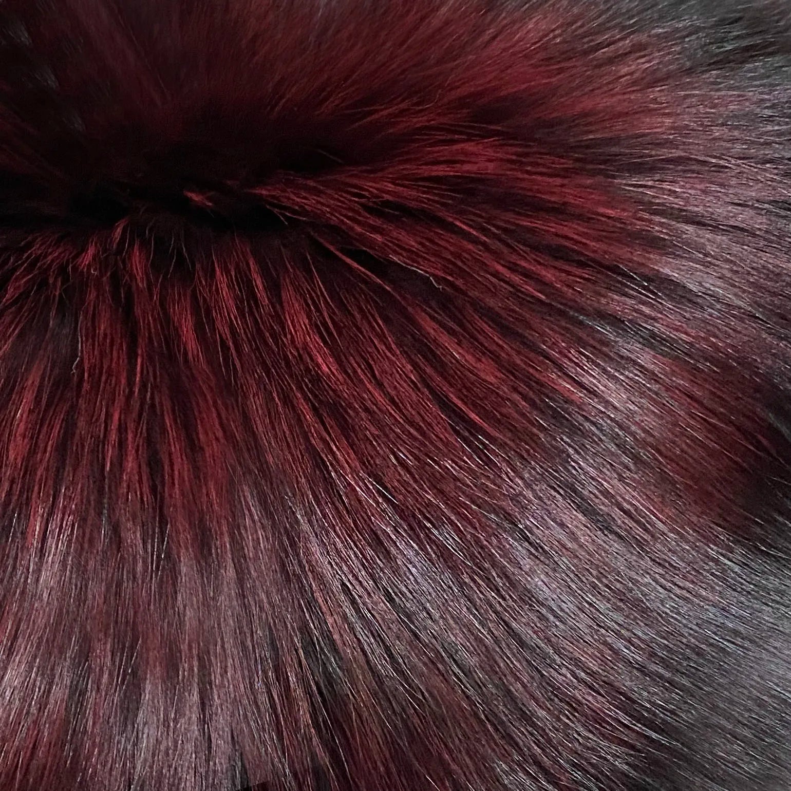 Winter Luxury Fluffy Fox Fur Shawl