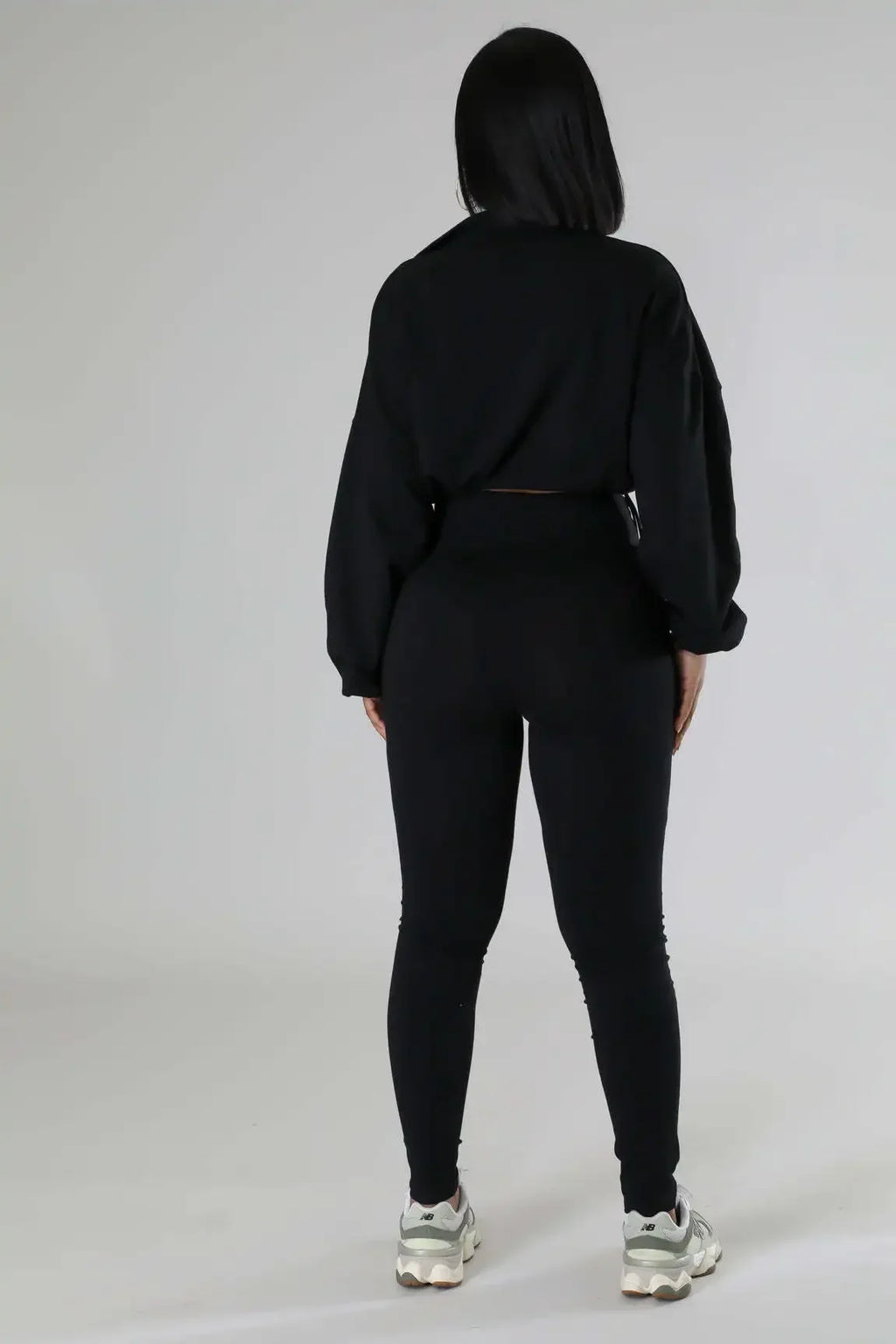 Women's Active Full Sleeve Sweatshirt & Pencil Pants Set