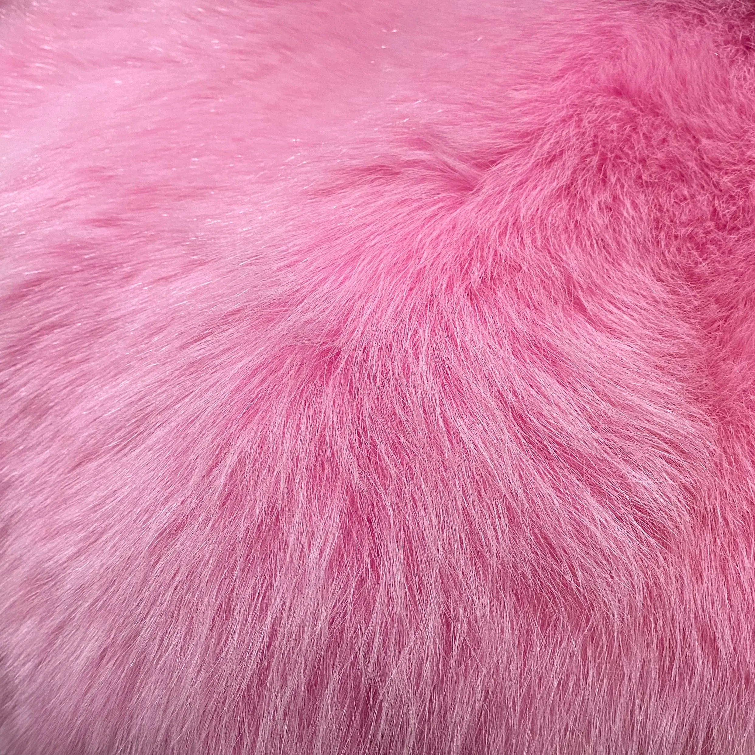 Winter Luxury Fluffy Fox Fur Shawl