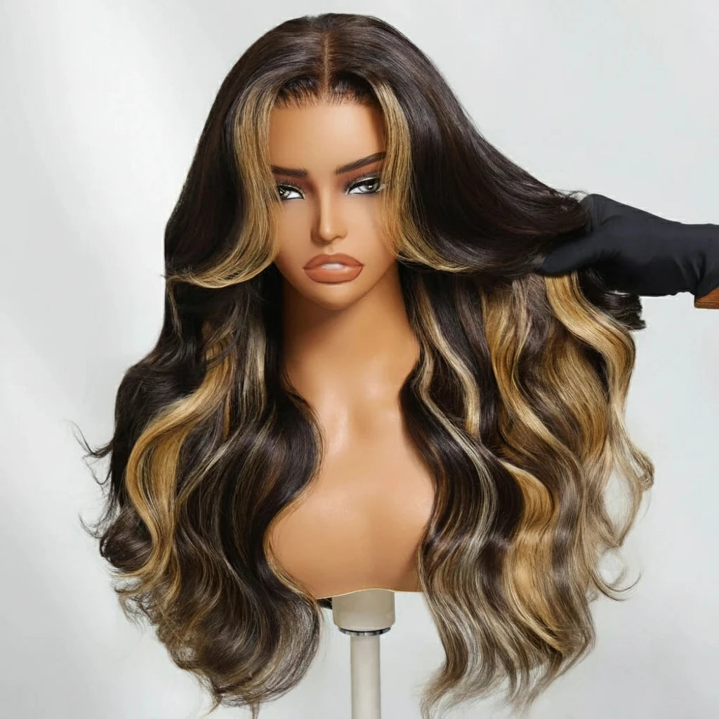 Loose Brown Wave Lace Front Wig
