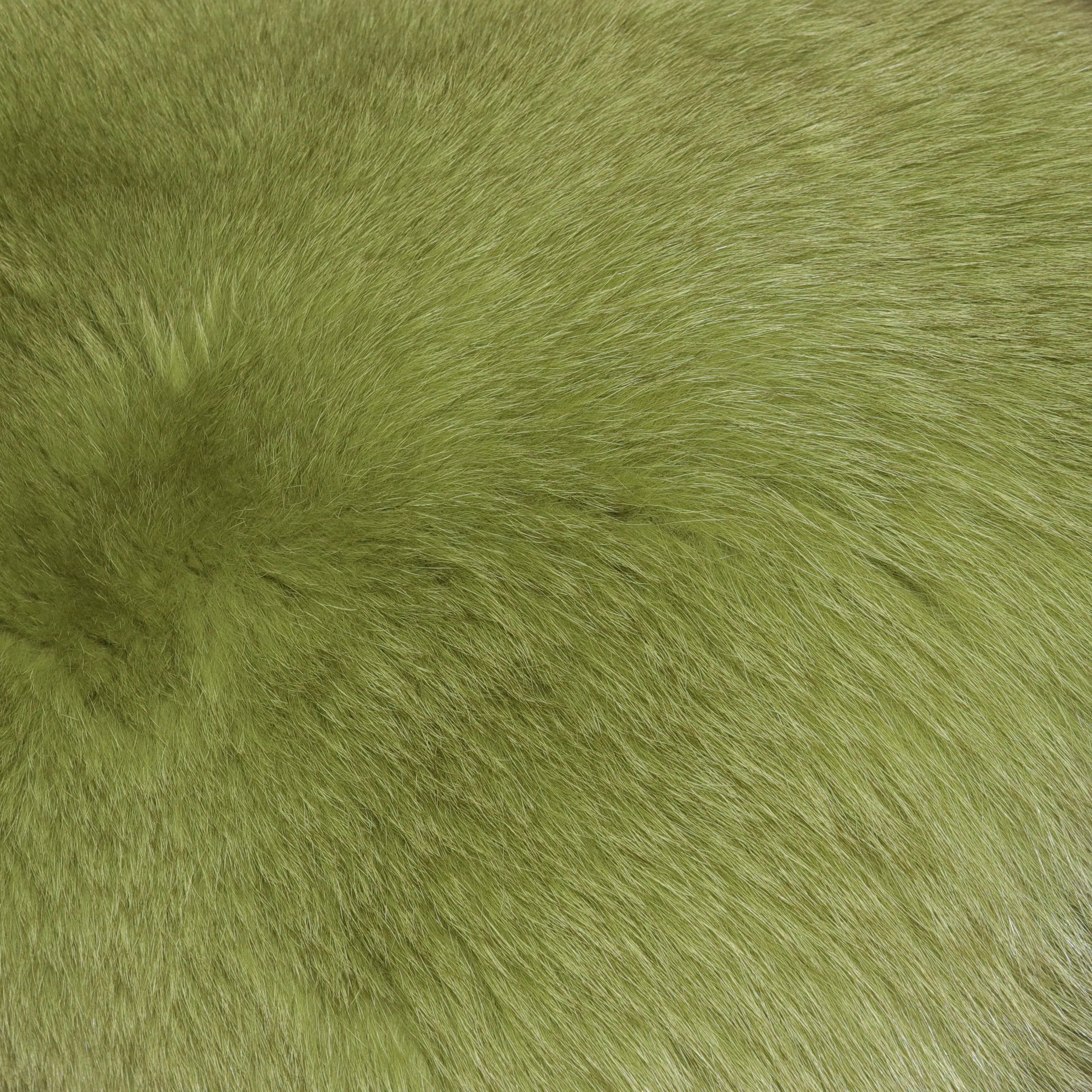 Winter Luxury Fluffy Fox Fur Shawl