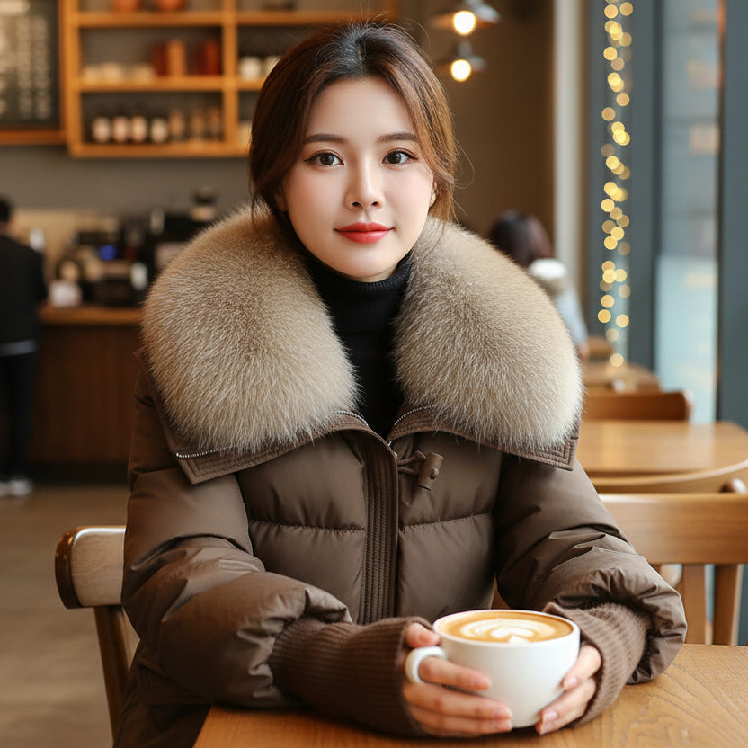 Women Winter Down Cotton Jacket 2025