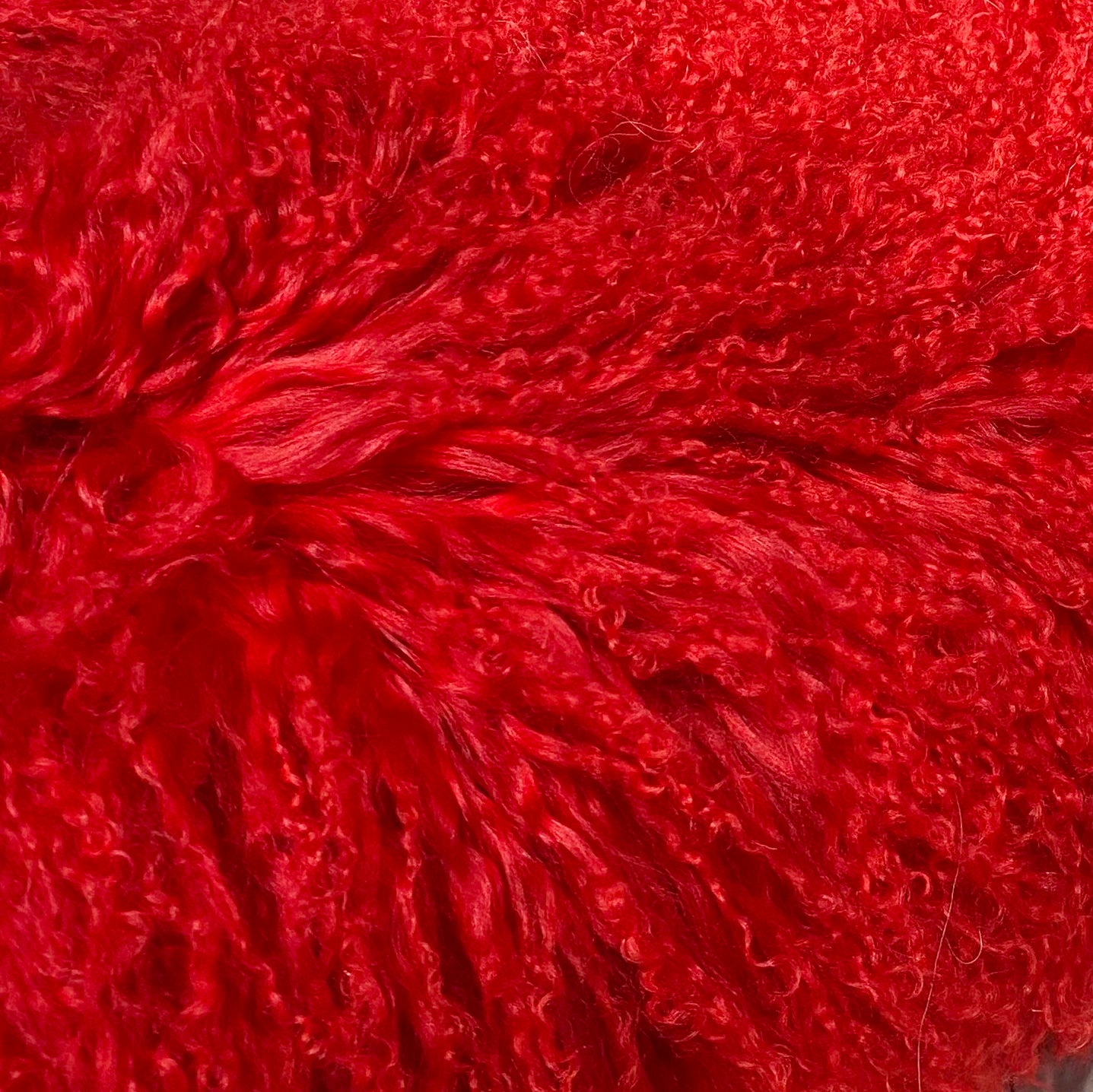 Luxury Mongolia Sheep Fur Coat Women